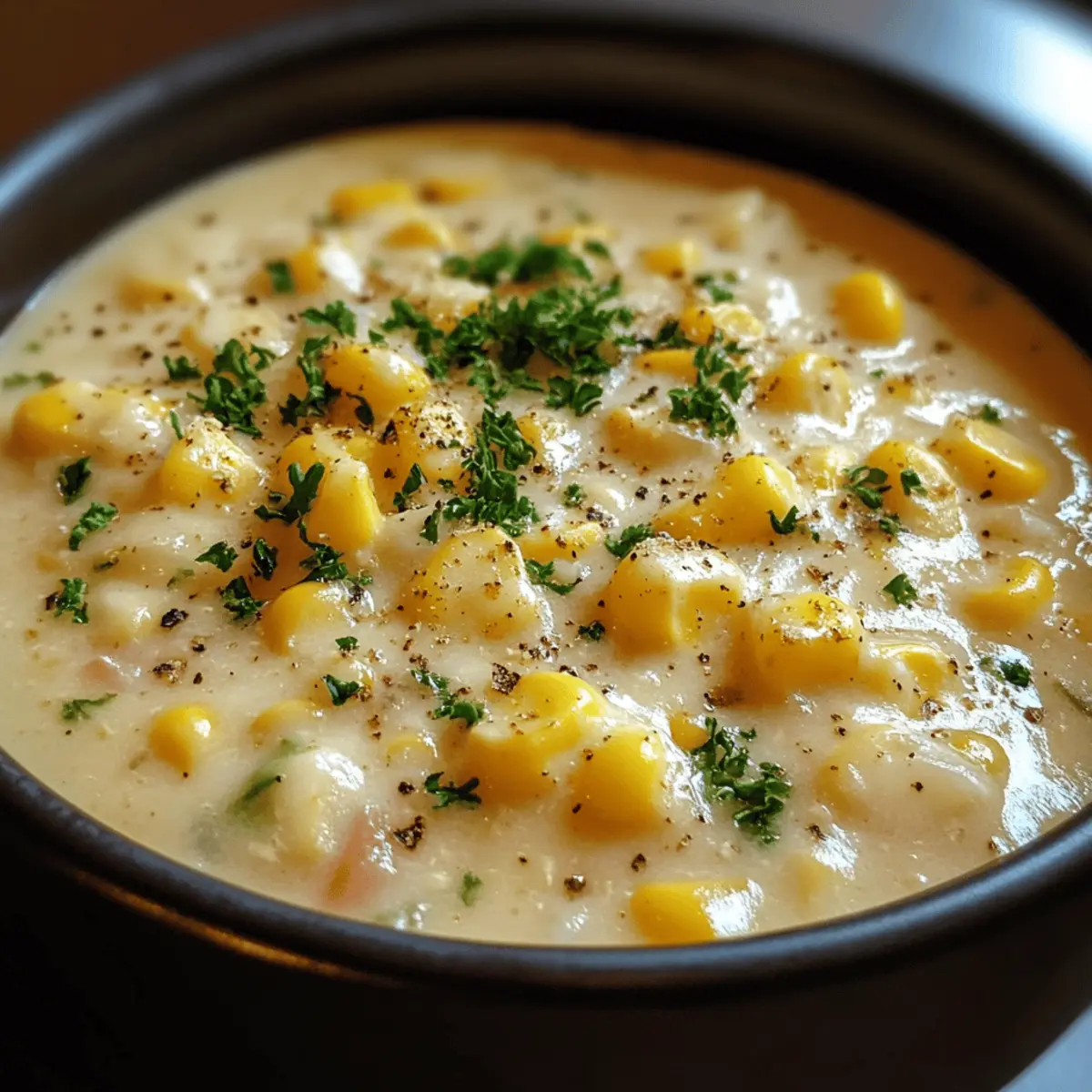 Comforting Corn Chowder: Ready in 30 Minutes for Any Season
